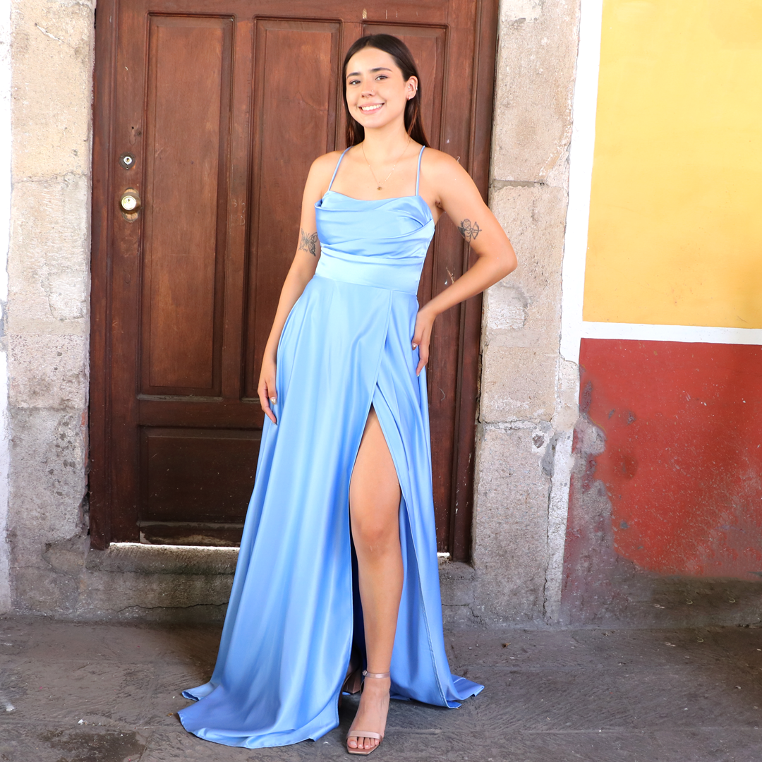 Vestido Ciro Azul