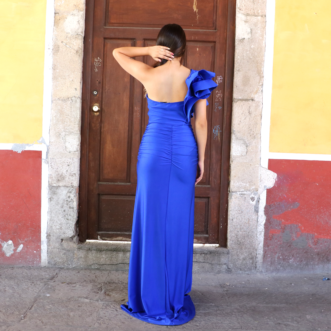 Vestido Jadel Azul Rey