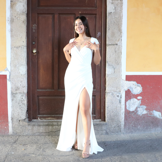 Vestido Zaira Blanco