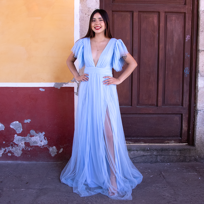 Vestido Dante Azul