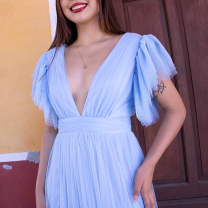 Vestido Dante Azul