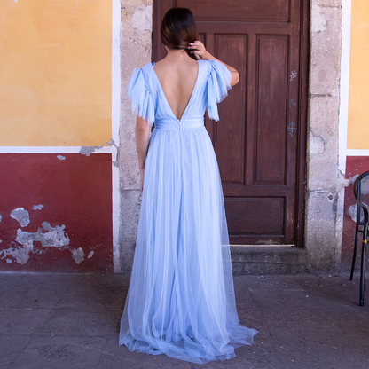 Vestido Dante Azul