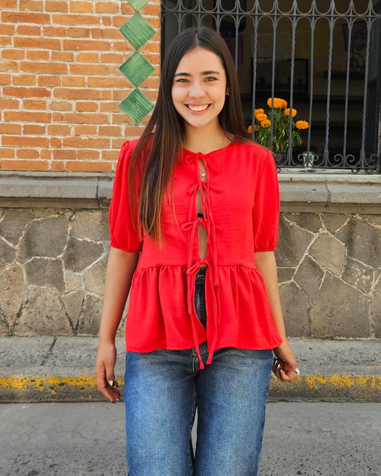 Blusa Helin Roja