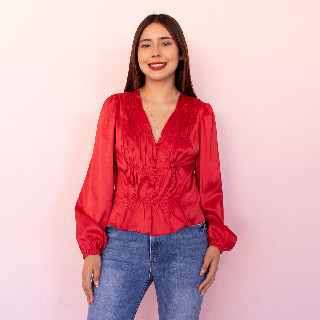 Blusa Foxy Rojo