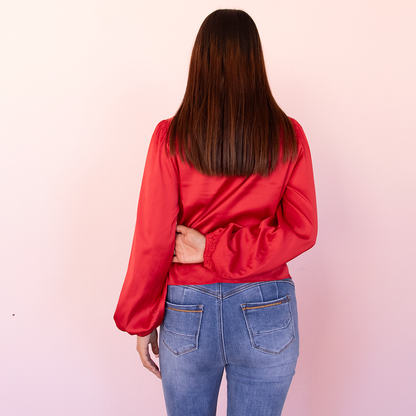 Blusa Foxy Rojo